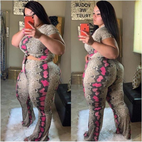 plus size womens 2 piece jumpsuit snakeskin print short sleeve crop wide leg pant set oversize outfit, Gray
plus size womens 2 piece jumpsuit snakeskin print short sleeve crop wide leg pant set oversize outfit, Gray