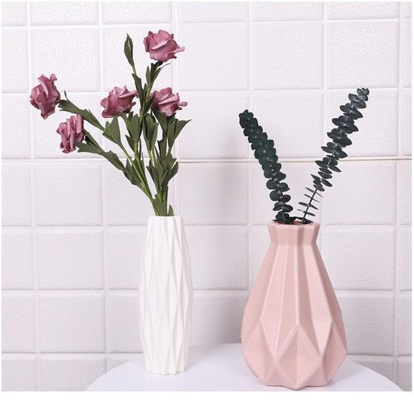 origami plastic flower vase modern home decoration white imitation ceramic flower pot flower nordic ornament ho bbymtw
origami plastic flower vase modern home decoration white imitation ceramic flower pot flower nordic ornament ho bbymtw