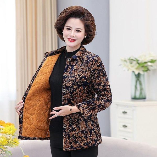 women's down & parkas 2021 korean style winter jacket coat women fashion outerwear warm mother clothing casual fleece 5xl, Black
women's down & parkas 2021 korean style winter jacket coat women fashion outerwear warm mother clothing casual fleece 5xl, Black