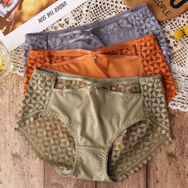new transparent lace underpants women's buttocks middle waist traceless breathable mesh cotton crotch briefs, Black;pink
new transparent lace underpants women's buttocks middle waist traceless breathable mesh cotton crotch briefs, Black;pink