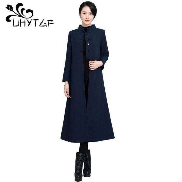 uhytgf women's new style jacket chinese style tang suit female vintage coat long size plus size women's clothing loose coats x96, Tan;black
uhytgf women's new style jacket chinese style tang suit female vintage coat long size plus size women's clothing loose coats x96, Tan;black