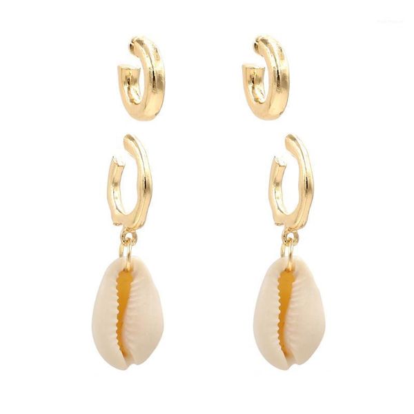 other europe and america simple shell earring for women c-shaped wild metal elegant earrings1, Golden;silver
other europe and america simple shell earring for women c-shaped wild metal elegant earrings1, Golden;silver