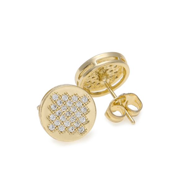 high grade men hiphop natural cubic zircon stud earrings round copper cz crystal gold color earrings women hip hop punk jewelry, Golden;silver
high grade men hiphop natural cubic zircon stud earrings round copper cz crystal gold color earrings women hip hop punk jewelry, Golden;silver