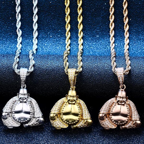 chains fashion maitreya buddha zirconia pendant necklace iced out bling gold silver color for men women hip hop jewelry gifts
chains fashion maitreya buddha zirconia pendant necklace iced out bling gold silver color for men women hip hop jewelry gifts