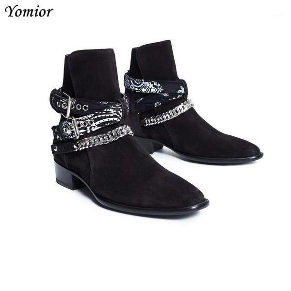 boots handmade vintage men genuine leather rome style chain man ankle autumn winter male casual1, Black
boots handmade vintage men genuine leather rome style chain man ankle autumn winter male casual1, Black