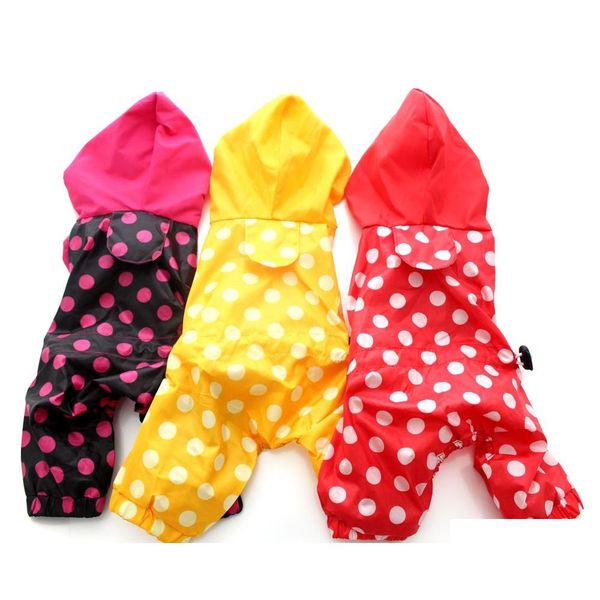 shippingpink/red/yellow polka dot dog jumpuit dog raincoats pet clothes,4 sizes available ztoni
shippingpink/red/yellow polka dot dog jumpuit dog raincoats pet clothes,4 sizes available ztoni