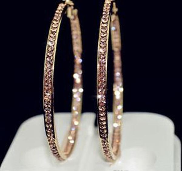gold for e005 women earrings 2017 big popular hoop color simple circle circle with rhinestone earrings wmtso bdesybag, Silver
gold for e005 women earrings 2017 big popular hoop color simple circle circle with rhinestone earrings wmtso bdesybag, Silver