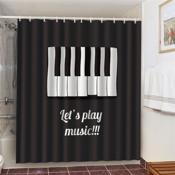 let us play music piano key bathroom curtains black and white bath decorative waterproof and mildew shower curtains bath curtain
let us play music piano key bathroom curtains black and white bath decorative waterproof and mildew shower curtains bath curtain