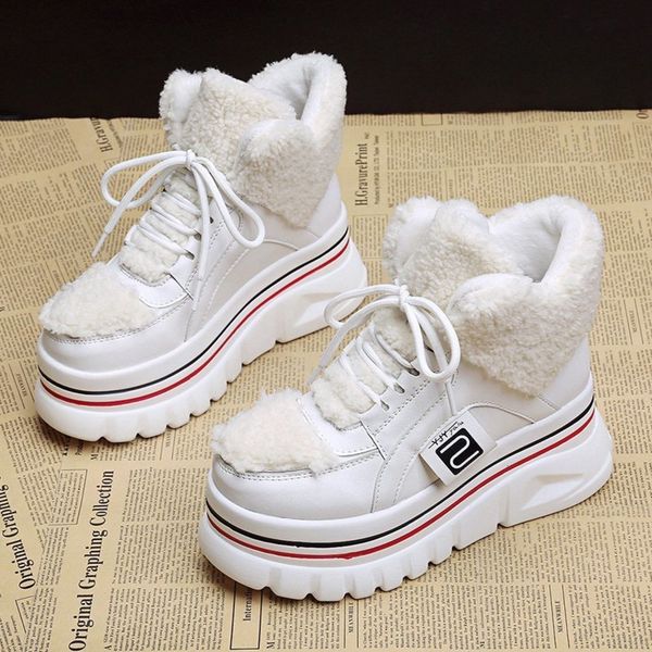 white short ankle snowboots for women thick shoes platform learn fashion 2020 plug bottles mujer femmes, Black
white short ankle snowboots for women thick shoes platform learn fashion 2020 plug bottles mujer femmes, Black