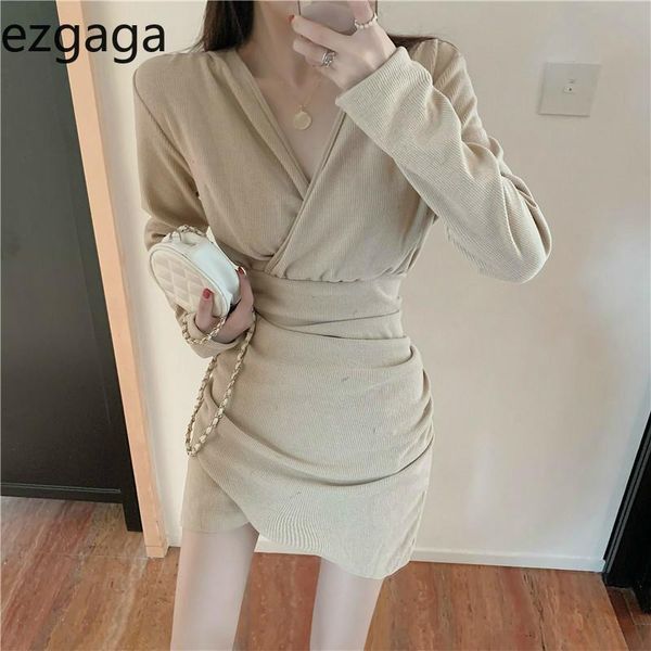casual dresses ezgaga french style chic party dress women autumn v-neck solid irregular long sleeve ladies bodycon mini elegant club, Black;gray
casual dresses ezgaga french style chic party dress women autumn v-neck solid irregular long sleeve ladies bodycon mini elegant club, Black;gray