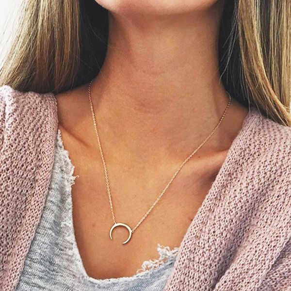 pendant necklaces simple european style long chains metal moon for women chain clavicle necklace vintage fashion jewelry xr2027, Silver
pendant necklaces simple european style long chains metal moon for women chain clavicle necklace vintage fashion jewelry xr2027, Silver