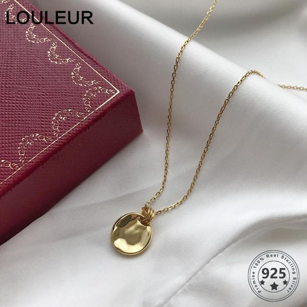 chains louleur 925 sterling silver round pendant necklace irregular gold for women fine jewelry birthday gift
chains louleur 925 sterling silver round pendant necklace irregular gold for women fine jewelry birthday gift