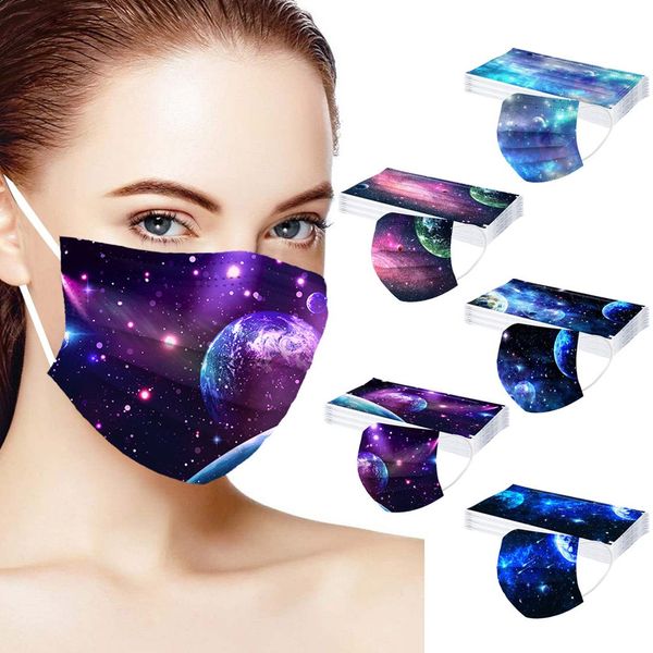 10pc protective for disposable mask anti-pollution masks starry sky print 3 layers face cover
10pc protective for disposable mask anti-pollution masks starry sky print 3 layers face cover