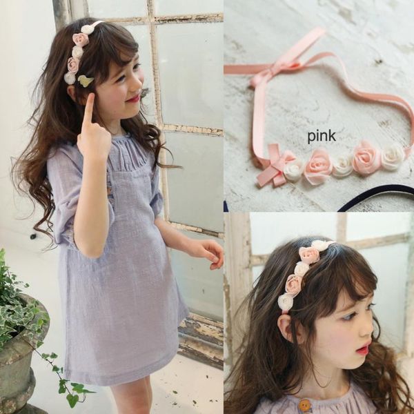 hair accessories korea children princess double color roses with lovely pink ribbon knot band girls, Slivery;white
hair accessories korea children princess double color roses with lovely pink ribbon knot band girls, Slivery;white