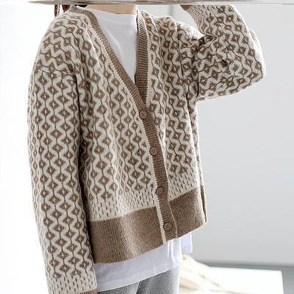 зогаа женщины cardigan сетка 2020 осенние винтажные корейские дамы с расщеплением v losango толстые зимние свитера hp8n, White;black
зогаа женщины cardigan сетка 2020 осенние винтажные корейские дамы с расщеплением v losango толстые зимние свитера hp8n, White;black