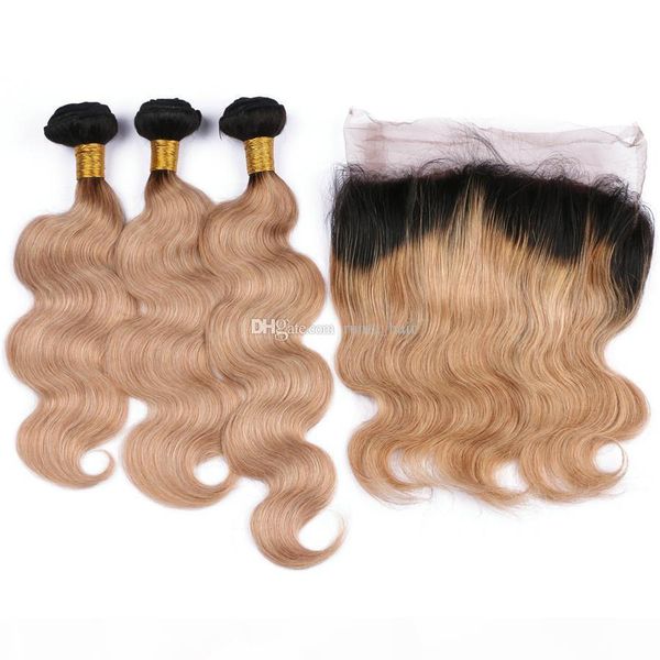 two tone 1b 27 honey blonde ombre 360 full lace frontal closure with bundles light brown ombre virgin brazilian hair with 360 closure, Black;brown
two tone 1b 27 honey blonde ombre 360 full lace frontal closure with bundles light brown ombre virgin brazilian hair with 360 closure, Black;brown