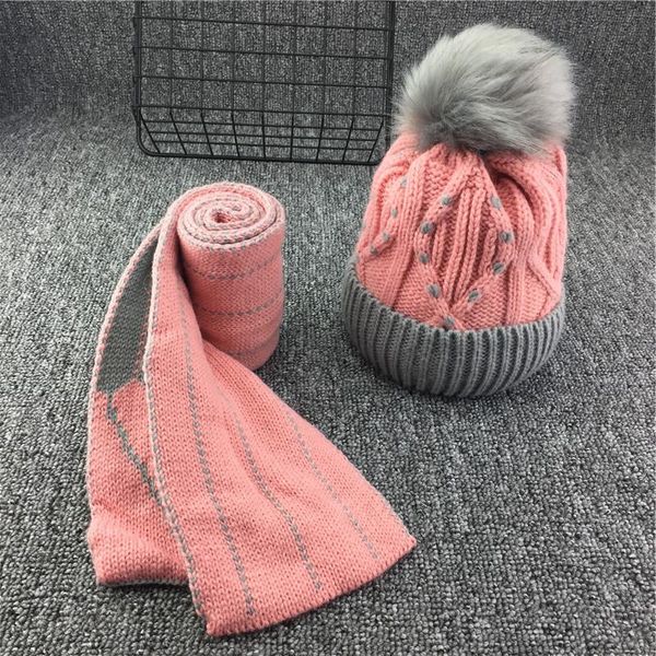 дети вязаный шарф и hat set luxury winter warm вязания шапки и шарфы с реальными меховые pom beanie hat для мальчиков и jllzmo eatout, Black;white 
дети вязаный шарф и hat set luxury winter warm вязания шапки и шарфы с реальными меховые pom beanie hat для мальчиков и jllzmo eatout, Black;white