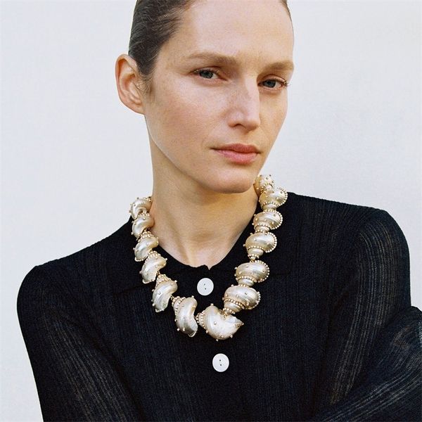 za gold metal multi-layer necklace boho colorful fruit shell pendant neckalce for women wedding party jewelry wholesale y200730, Silver
za gold metal multi-layer necklace boho colorful fruit shell pendant neckalce for women wedding party jewelry wholesale y200730, Silver