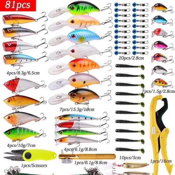 20-60 pcs artificial bait fishing lures set water carp wobblers kit tackle suit sale hard bait minnow fish jlljpv
20-60 pcs artificial bait fishing lures set water carp wobblers kit tackle suit sale hard bait minnow fish jlljpv
