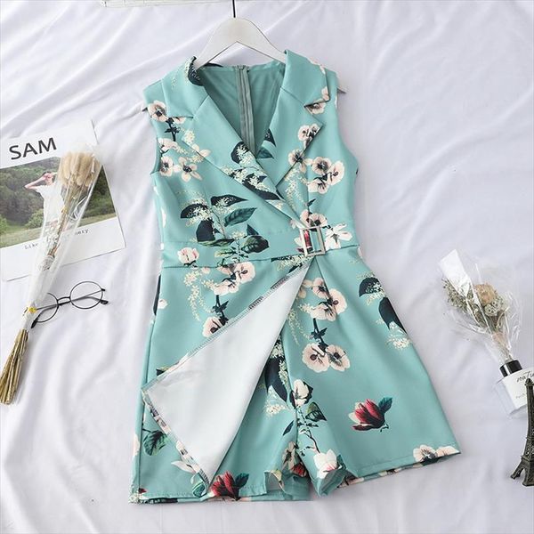 2020 rompers women playsuits lady floral printed pumpsuits with sashes lapel sleeveless party cloth female playsuit, Black;white
2020 rompers women playsuits lady floral printed pumpsuits with sashes lapel sleeveless party cloth female playsuit, Black;white
