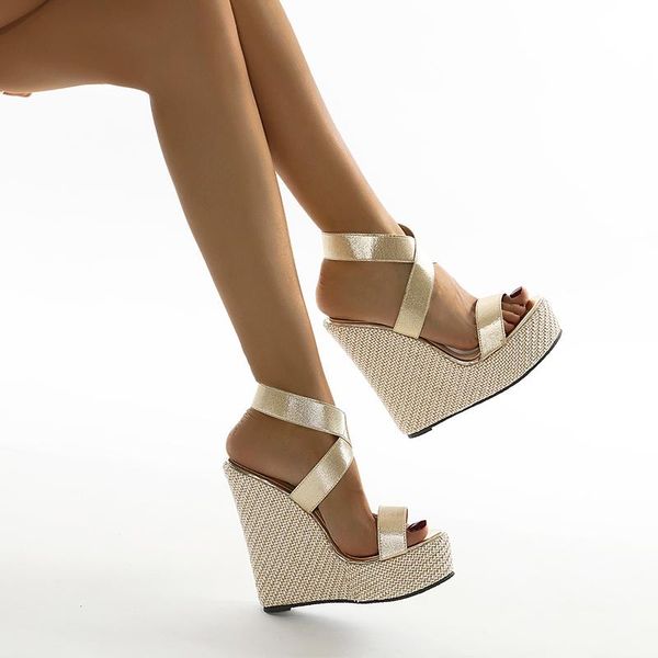 sandals size 42 womens shoes 2021 high heels wedges cross ankle gold wedge summer rope bohemian, Black
sandals size 42 womens shoes 2021 high heels wedges cross ankle gold wedge summer rope bohemian, Black
