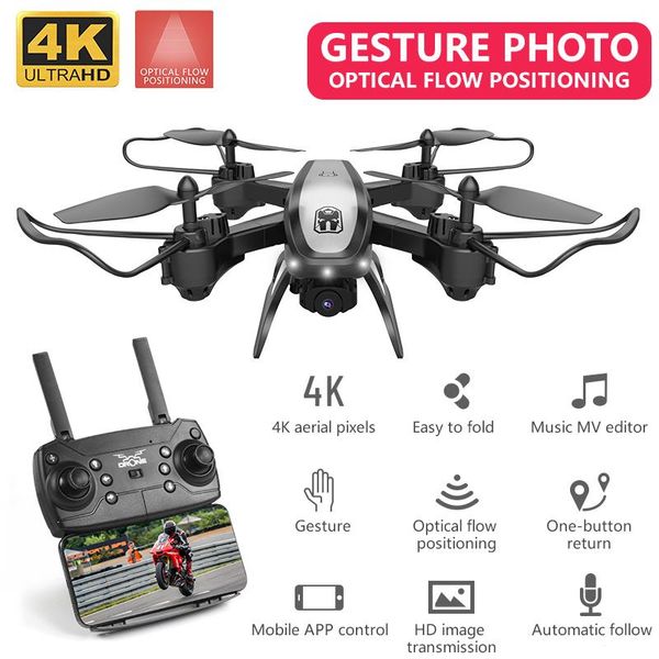 eboyu xky ky909 wifi fpv rc drone 4k/1080p wide angle hd camera led lights optical flow altitude hold rc quadcopter drone -20min
eboyu xky ky909 wifi fpv rc drone 4k/1080p wide angle hd camera led lights optical flow altitude hold rc quadcopter drone -20min