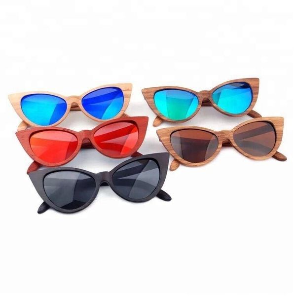 original material cat eye shape wood or bamboo sunglasses 
original material cat eye shape wood or bamboo sunglasses
