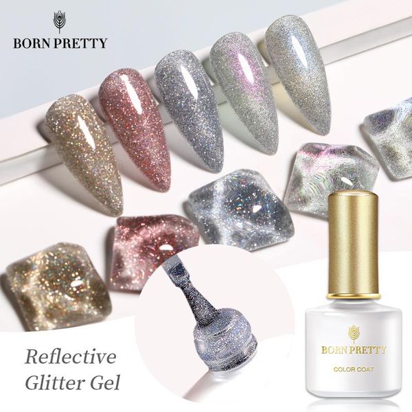 born pretty reflective glitter gel nail polish auroras nail art holographics effect soak off uv gel for nails design 6ml, Red;pink
born pretty reflective glitter gel nail polish auroras nail art holographics effect soak off uv gel for nails design 6ml, Red;pink
