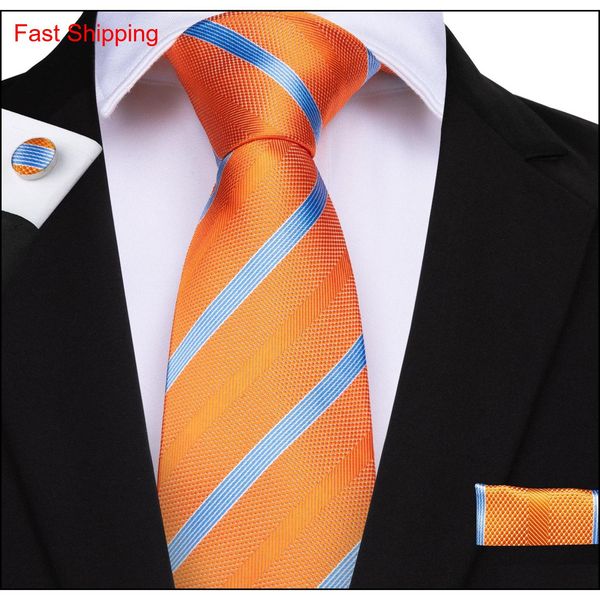 hi-tie fashion necktie set 100% silk orange stripe ties for mens formal business luxur qylsrh dh_seller2010, Black;blue
hi-tie fashion necktie set 100% silk orange stripe ties for mens formal business luxur qylsrh dh_seller2010, Black;blue