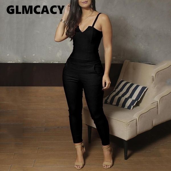women spaghetti strap v-cut slinky jumpsuits ladies solid color casual one piece romper eletant jumpsuit overalls y200106, Black;white
women spaghetti strap v-cut slinky jumpsuits ladies solid color casual one piece romper eletant jumpsuit overalls y200106, Black;white