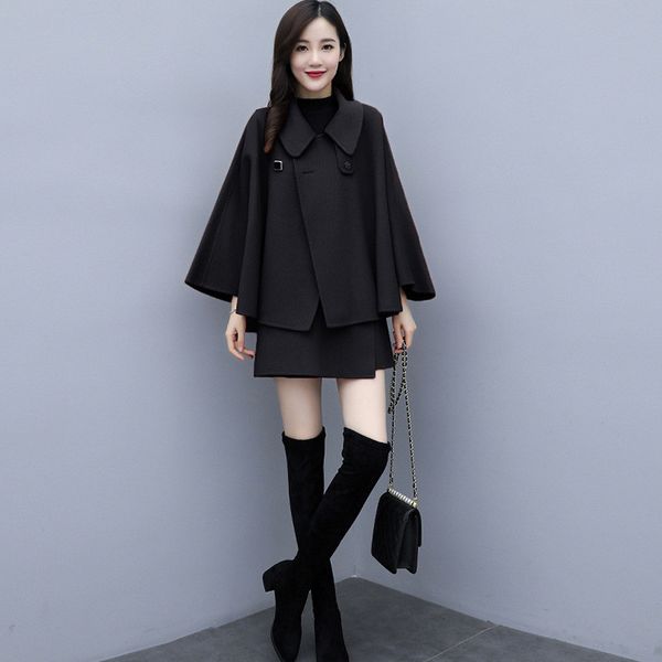 2021 elegant 2 for women winter wool mantle shorts defines new vintage two piece and short fashion sets clothes a4js, Gray
2021 elegant 2 for women winter wool mantle shorts defines new vintage two piece and short fashion sets clothes a4js, Gray