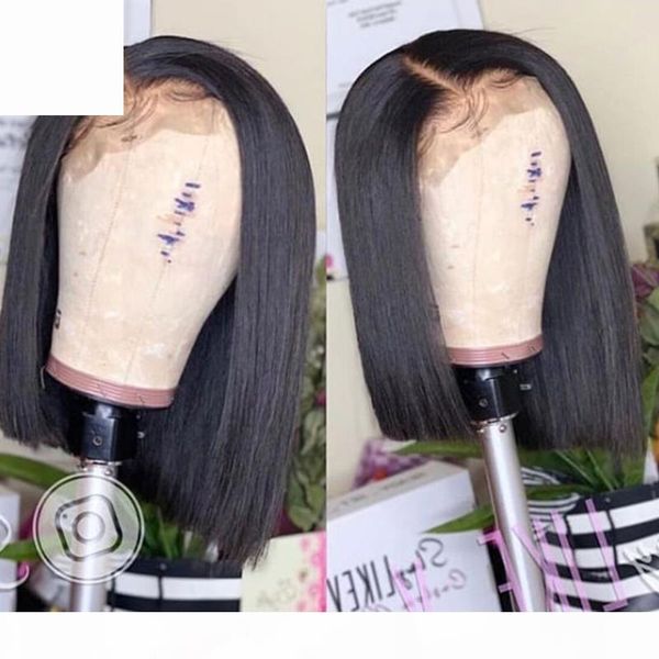 glueless bob wig brazilian silky straight short lace front human hair wigs for black women pre plucked with baby hair remy hair, Black;brown
glueless bob wig brazilian silky straight short lace front human hair wigs for black women pre plucked with baby hair remy hair, Black;brown
