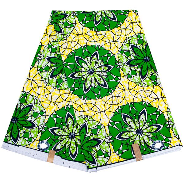 green flower african fabric 100% polyester guaranteed real wax ankara fabric material for sewing clothes, Black;white
green flower african fabric 100% polyester guaranteed real wax ankara fabric material for sewing clothes, Black;white
