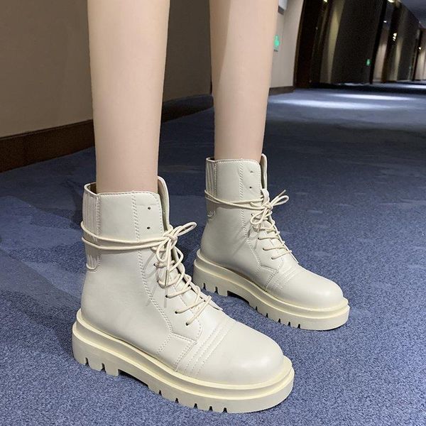 boots 2021 fashion women white ankle motorcycle female autumn winter shoes woman punk thick bottom size 35-40, Black
boots 2021 fashion women white ankle motorcycle female autumn winter shoes woman punk thick bottom size 35-40, Black