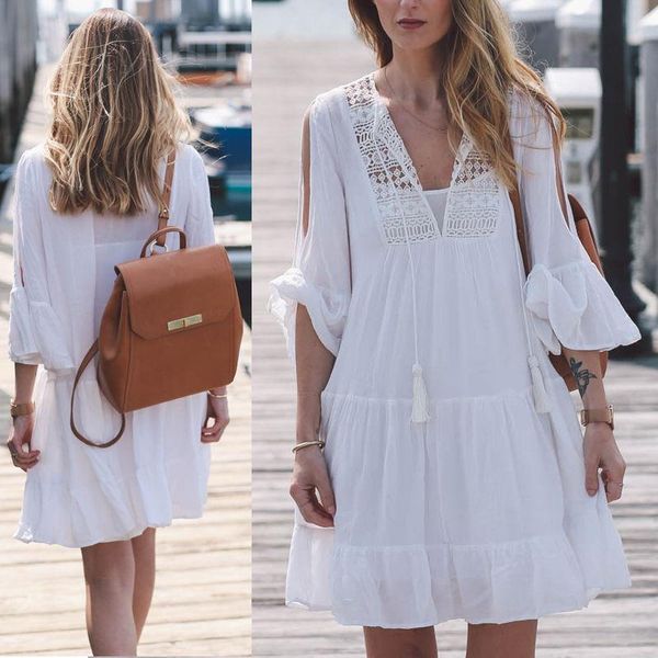 2020 summer beach cotton cover-ups women bathing suit lace crochet bikini swimwear v-neck tunic sarong cover up bikini, White;black
2020 summer beach cotton cover-ups women bathing suit lace crochet bikini swimwear v-neck tunic sarong cover up bikini, White;black