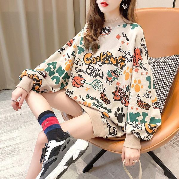 autumn new pullover women's cartoon graffiti women's hoodie long sleeve hoodie school korean street style super dalian1, Black
autumn new pullover women's cartoon graffiti women's hoodie long sleeve hoodie school korean street style super dalian1, Black