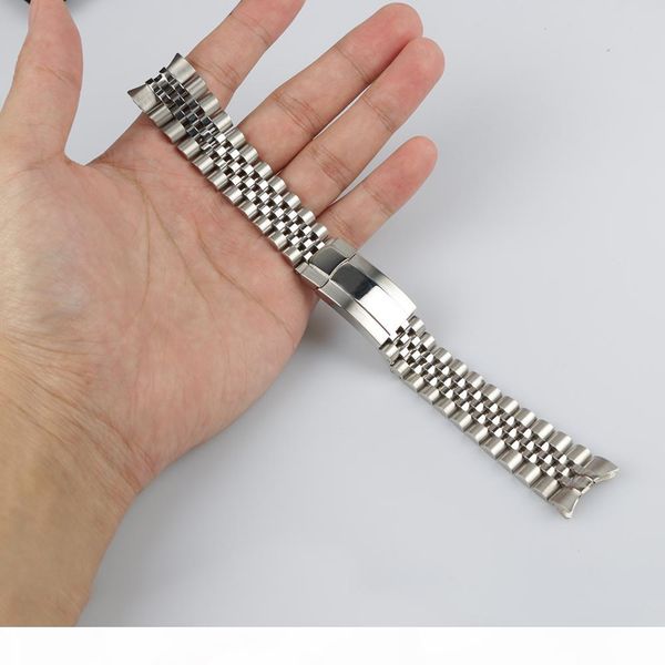carlywet 20mm luxury 316l stainless steel solid curved end screw links watch band strap bracelet jubilee with oyster clasp for master ii, Black;brown
carlywet 20mm luxury 316l stainless steel solid curved end screw links watch band strap bracelet jubilee with oyster clasp for master ii, Black;brown