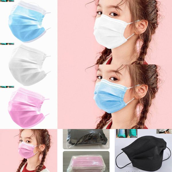 kids disposable mask colorful face 3 layer black pink white dust cover 3-ply non-woven chilidren masks23
kids disposable mask colorful face 3 layer black pink white dust cover 3-ply non-woven chilidren masks23