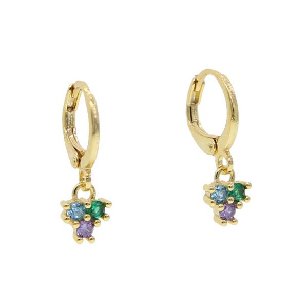cute three stone dots dangle charm dangling earring paved colourful rainbow cz trendy dainty women girl sweet lovely jewelry, Silver
cute three stone dots dangle charm dangling earring paved colourful rainbow cz trendy dainty women girl sweet lovely jewelry, Silver
