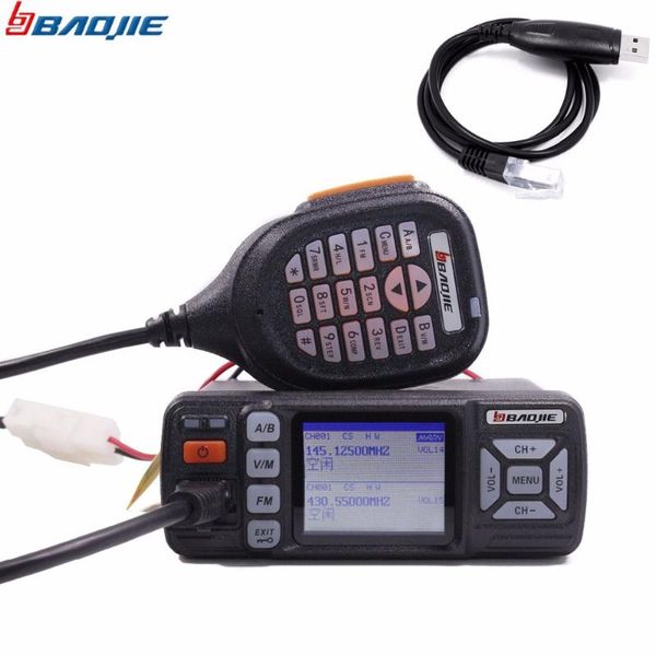 walkie talkie baojie bj-318 car radio dual band vhf uhf mobile 20/25w 10 km two way 10km upgrade of bj-218 z218
walkie talkie baojie bj-318 car radio dual band vhf uhf mobile 20/25w 10 km two way 10km upgrade of bj-218 z218