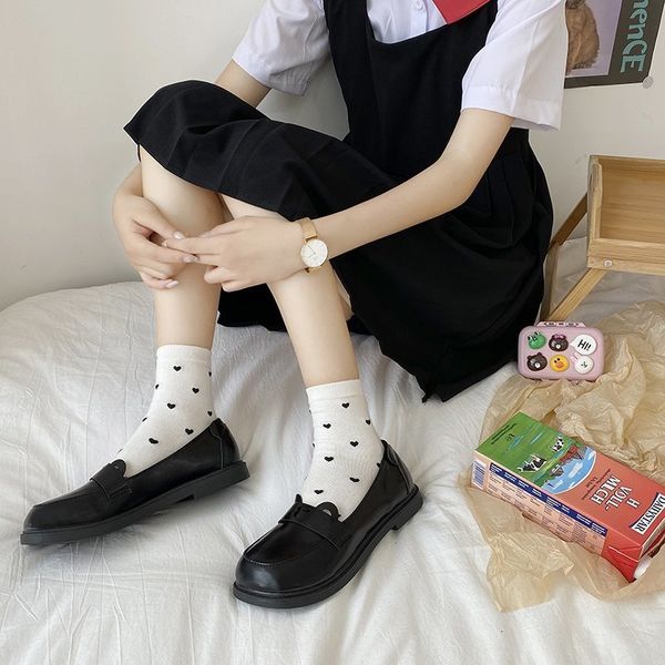 2020 summer new japanese women jk uniform college platform women's british shoes c1120, Black
2020 summer new japanese women jk uniform college platform women's british shoes c1120, Black