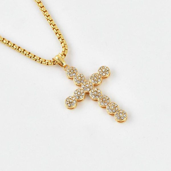 2020 aw пунктирные брюки bling full rhinestones cross cokent cell myded out out hip hop punk cross ожерелье для мужчин, Silver
2020 aw пунктирные брюки bling full rhinestones cross cokent cell myded out out hip hop punk cross ожерелье для мужчин, Silver