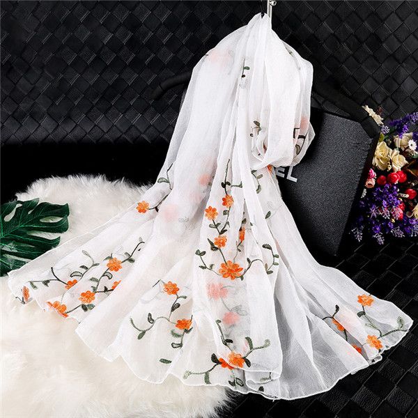 fashionable female silk scarf chiffon embroidery ethnic style silk shawl tourism beach towel versatile scarf shawl, Blue;gray
fashionable female silk scarf chiffon embroidery ethnic style silk shawl tourism beach towel versatile scarf shawl, Blue;gray