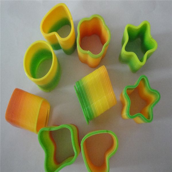 24 pcs/lot multishaped magic plastic colorful bounce rainbow spring funny classic toy for children q0115
24 pcs/lot multishaped magic plastic colorful bounce rainbow spring funny classic toy for children q0115