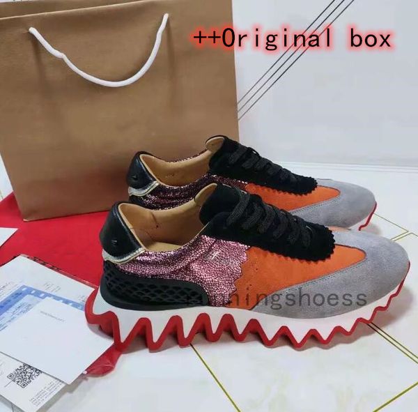 the latest luxury nail toe shoes fashion red suede men's sneaker women's flat shoes party lover size 36-46 with boxes
the latest luxury nail toe shoes fashion red suede men's sneaker women's flat shoes party lover size 36-46 with boxes