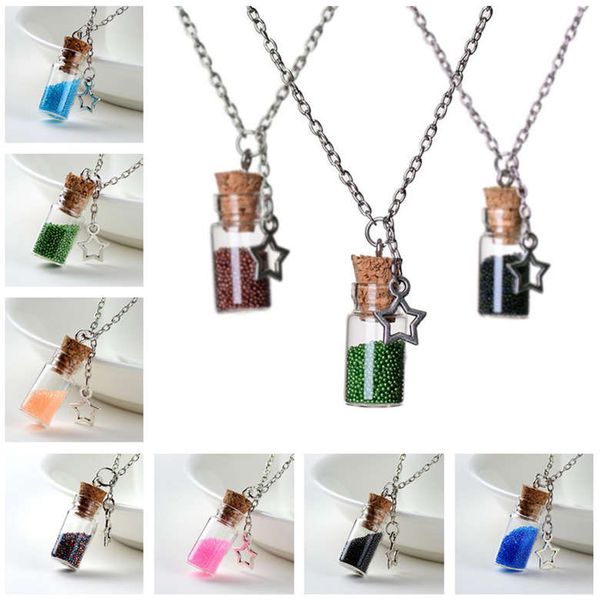 dried flower specimen glass necklace marine drift bottle rice bead lady sweater chain batch dmfn289 (with chain) mix order pendant necklaces, Silver
dried flower specimen glass necklace marine drift bottle rice bead lady sweater chain batch dmfn289 (with chain) mix order pendant necklaces, Silver