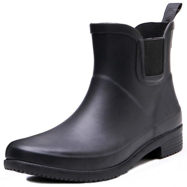 boots tongpu women's ankle high waterproof natural rubber side gusset rain 250-5871, Black
boots tongpu women's ankle high waterproof natural rubber side gusset rain 250-5871, Black