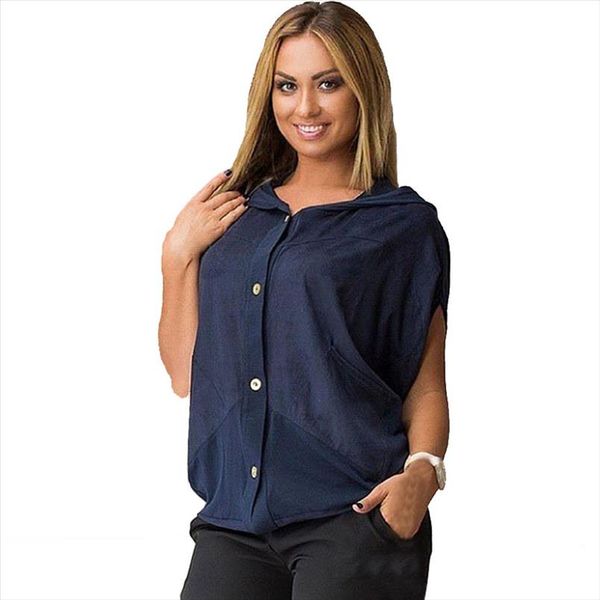 casual blouse women hooded short sleeve batwing ladies summer shorts plus size shirt camisas mujer blusa chemisier femme, White
casual blouse women hooded short sleeve batwing ladies summer shorts plus size shirt camisas mujer blusa chemisier femme, White