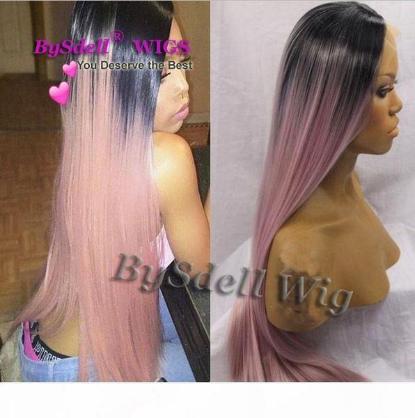 ombre wigs two tone natural black ombre pink long silky straight lace front wigs heat resistant synthetic lace front wig
ombre wigs two tone natural black ombre pink long silky straight lace front wigs heat resistant synthetic lace front wig