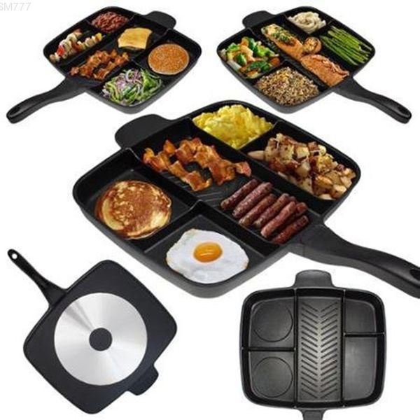 adorehouse 5 in 1 non-stick frying divided grill pan for multi-purpose cooked breakfast pot fry oven meal skillet
adorehouse 5 in 1 non-stick frying divided grill pan for multi-purpose cooked breakfast pot fry oven meal skillet